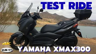 Yamaha XMAX300 - Test Ride  (English) - VLOG177 [4K]