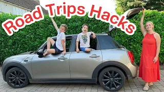 ROAD TRIP HACKS + Summer Mom Car Hacks