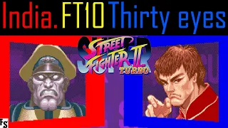 Super Street Fighter 2 Turbo - India. [Dictator] vs Thirty eyes [Fei Long] (Fightcade FT10)