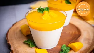 Tasty Mango Panna Cotta Recipe | How To Make Mango Panna Cotta At Home