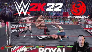 WWE 2K22 Der erste Mega Royal Rumble