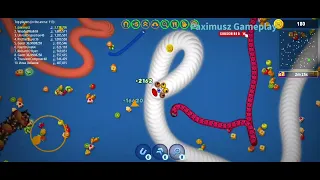 Worms Zone io | 3.900.000+ point in 7 minutes