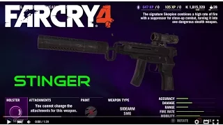 Far Cry 4 - Signature Weapons - Stinger