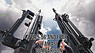 FR 5.56 and FFAR 1(FAMAS) Comparison in CODM|Famas' from different CODs