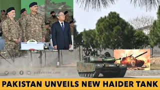 Army Chief unveils cutting-edge Haider Main Battle Tank at Heavy Industries Taxila
