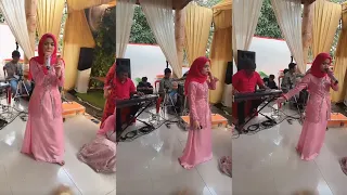 Putri Isnari nyanyi acara siraman dan Mapacci hj Masniah