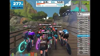 Chasing Tour//Chasing Giro-Watopia Coast Crusher//Old Guy Sprinting!😁//3rd🥉//Stage 6