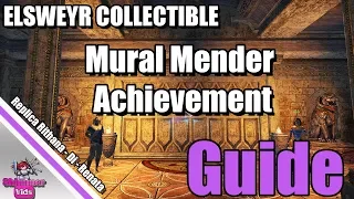 ESO: Elsweyr Collectible Mural Mender Achievement Guide! Museum Quest