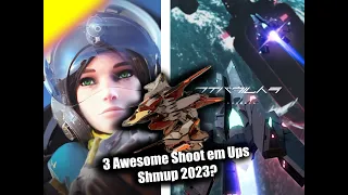 3 New Shmups in 2023 ?? // Check these out and support the channels, look foward to my game, too //