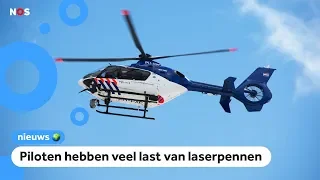 Kind schijnt met laser op politiehelikopter