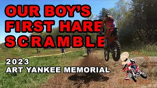 Our Boys 1st Race (NETRA Art Yankee Memorial Hare Scramble), Over the Hill Enduro Riders