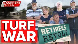 Retirees refuse to back down in caravan park turf war | A Current Affair