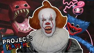 PENNYWISE PLAYS PROJECT PLAYTIME! (I AM BACK ON YOUTUBE!) | Prince De Guzman Transformations