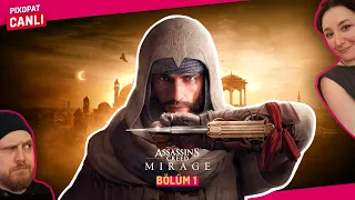 🔴 CANLI [BÖLÜM 1]: GERÇEK SUİKASTÇILIK BU // ASSASSIN'S CREED MIRAGE (TÜRKÇE)