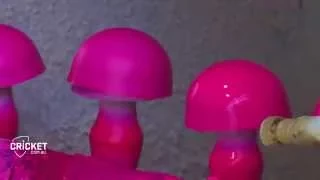 How Kookaburra's pink balls are made