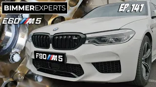 Bimmer Experts, Ep.141 - BMW e60 M5 V10 csapágyazás / BMW F90 M5 (800Le) fékfolyadék csere