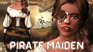 The Sims 3: Create A Sim | PIRATE MAIDEN + SIM DOWNLOAD