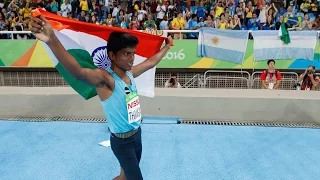 Mariyappan Thangavelu - Men's High Jump T42 - Rio 2016 Paralympics