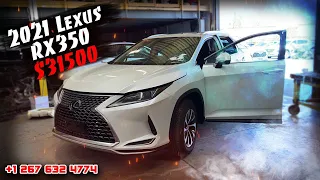 2021 Lexus RX350 - $31500 , авто из США 🇺🇸.