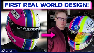 My First Real World Helmet Design! - GT SPORT