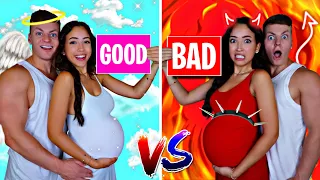 Good Pregnant VS Bad Pregnant *24 HOUR CHALLENGE*