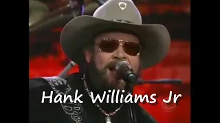 Hank Williams Jr +  Lynyrd Skynyrd Born To Boogie 2-6-07 Late Show