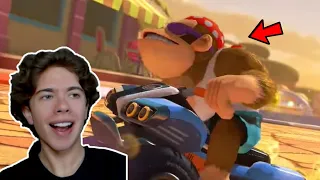 FUNKY KONG IS BACK?! (Mario Kart 8 Deluxe Wave 6 Reaction)