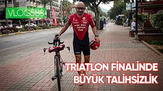 Alanya Triatlon Finalinde  büyük talihsizlik, Yarış Dışı Kaldım | Asla Durma Vlog588