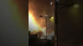 Fire Erupts in Israeli Town After Rocket Strike from Lebanon | Subscribe to Firstpost