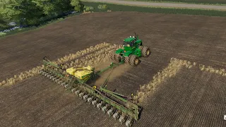 Medicine Creek Ep#6 | Planting, Harvest | FS19 Timelapse | Farming Simulator 19 Timelapse