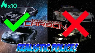 Realistic Cops! - NFS Carbon Heat 10