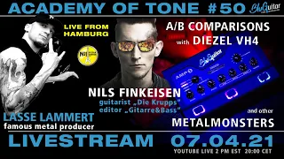 Academy of Tone #50: Hamburg special at No.1 Guitar Center: guests Lasse Lammert & Nils Finkeisen