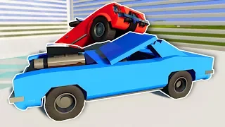 DEMO DERBY IN CUSTOM ARENA! - Brick Rigs Multiplayer Gameplay - Lego Racing