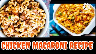 HOW TO MAKE CHICKEN MACARONI  I QUICK & DELICIOUS MACARONI RECIPE BY BMCOOKINGFOOD