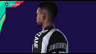 Cópia de base de Júnior Santos, atacante do Botafogo, no PES 2021eFootball PES 2021 SEASON UPDATE