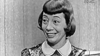 What's My Line? - I've Got a Secret Panelists; Imogene Coca; Victor Borge [panel] (Apr 1, 1956)