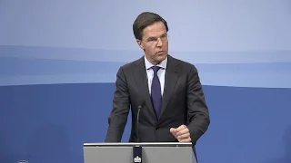 Integrale persconferentie MP Rutte van 25 november 2016