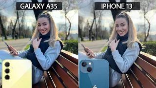 Samsung Galaxy A35 5G Vs iPhone 13 Camera Test Comparison