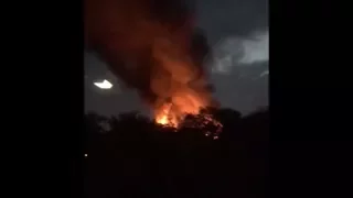 Пожар в частном доме по ул. Ивенецкая в Минске