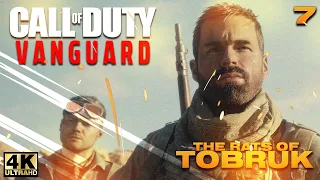 CALL OF DUTY  Vanguard - Campaign Playthrough - Mission 7 - THE RATS OF TOBRUK - [4K]