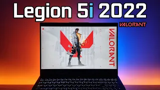 Legion 5i Pro 2022 (Gen 7) | VALORANT | RTX 3070 Laptop ( 8GB 150w ) + i7 12700h | Benchmark