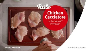 Chicken Cacciatore in Fissler's Vitavit® Premium Pressure Cooker