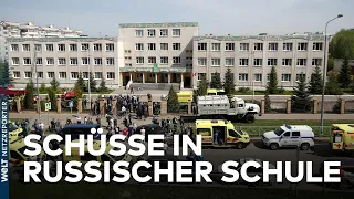 Neun Tote und 20 Verletzte bei Schüssen in russischer Schule