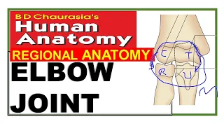 Chp10 | ELBOW JOINT | Upper Limb Joints| BD Chaurasia Regional Anatomy | Dr Asif Lectures