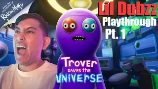 FUNNIEST GAME IN THE VR UNIVERSE? | Trover Saves the Universe Gameplay Playthrough Pt 1 Oculus Quest