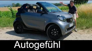 Smart fortwo cabrio electric REVIEW - Why EV convertibles ROCK! - Autogefühl