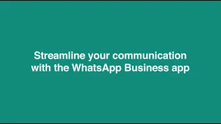 How To Use Messaging Tools | WhatsApp Business