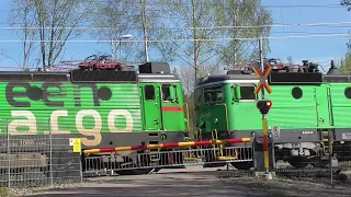 Swedish Railroad Crossing, Lövåsvägen, Falun