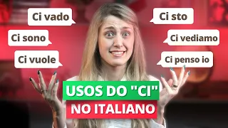 7 Usos da particella CI no ITALIANO | Aula de Italiano