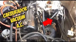 Carburador Solex Vacuum-conexiones Tubos caños